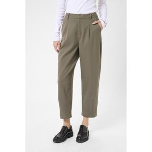 Womens cropped chino trousers KAFFE Merle image-3