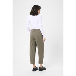 Womens cropped chino trousers KAFFE Merle image-4