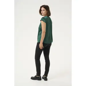 Women's short-sleeved blouse KAFFE Linda image-4