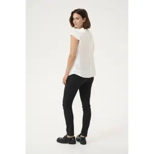 Women's short-sleeved blouse KAFFE Linda image-4
