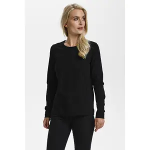 Damska koszulka z długim rękawem KAFFE Marin image-1