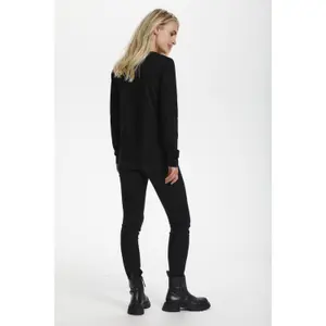 Damska koszulka z długim rękawem KAFFE Marin image-4