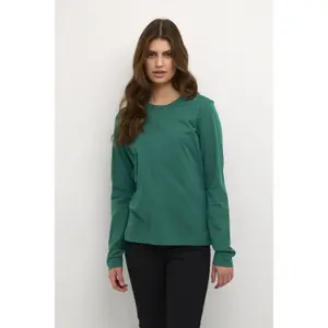 T-shirt de manga comprida feminina KAFFE Marin image-1