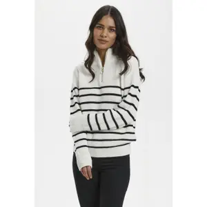 Women's zip-up sweater KAFFE Lioa image-3