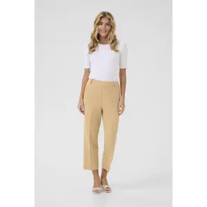 Cropped Chinohose für Damen KAFFE Sakura image-3