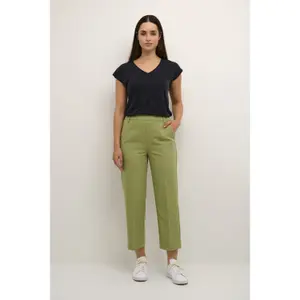 Crop-Hose Damen KAFFE Sakura HW image-2