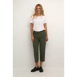 Crop-Hose Frau KAFFE Sakura HW image-2