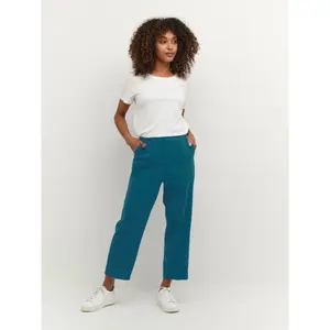 Crop-Hose Frau KAFFE Sakura HW image-2