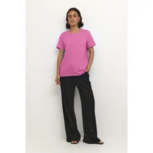 T-shirt de mulher KAFFE Marin image-3