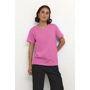 T-shirt de mulher KAFFE Marin image-4