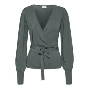 Cardigan cruzado mulher KAFFE Anno Astrid image-0