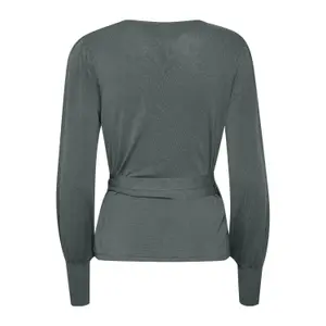 Cardigan cruzado mulher KAFFE Anno Astrid image-3