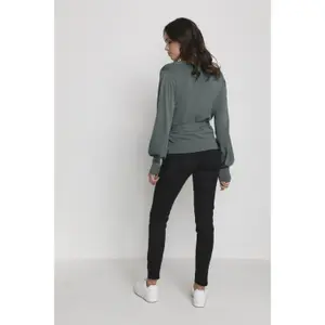 Cardigan cruzado mulher KAFFE Anno Astrid image-4