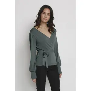 Cardigan cruzado mulher KAFFE Anno Astrid image-2