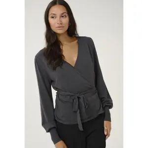 Dames cardigan met wikkelhouder KAFFE Anno Astrid image-3