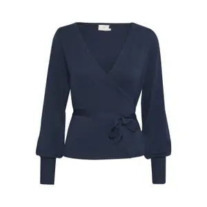 Dames cardigan met wikkelhouder KAFFE Anno Astrid image-0