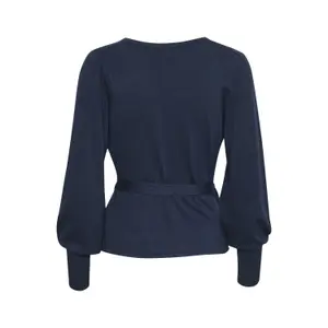 Dames cardigan met wikkelhouder KAFFE Anno Astrid image-4