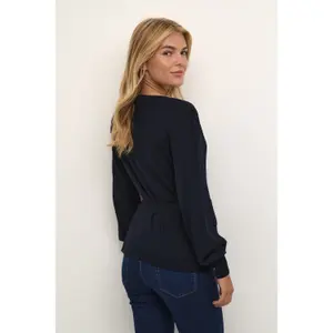 Dames cardigan met wikkelhouder KAFFE Anno Astrid image-5