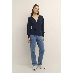 Dames cardigan met wikkelhouder KAFFE Anno Astrid image-1