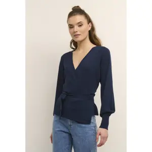 Dames cardigan met wikkelhouder KAFFE Anno Astrid image-2