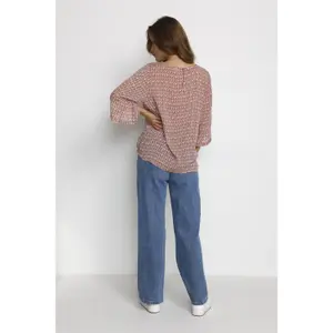 Blusa feminina KAFFE Ebellen Amber image-5