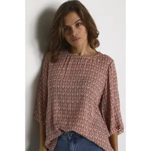 Blusa feminina KAFFE Ebellen Amber image-3
