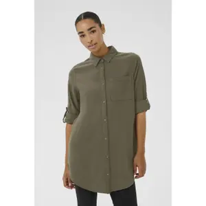 Dameshemdjurk KAFFE Naya image-1