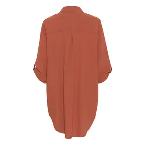 Vestido de camisa de mulher KAFFE Naya image-4