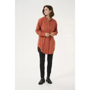 Vestido de camisa de mulher KAFFE Naya image-2