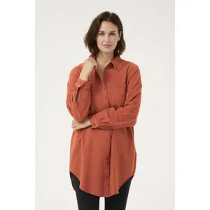 Vestido de camisa de mulher KAFFE Naya image-1