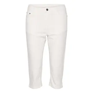 Damskie jeansy slim KAFFE Zelina Capri image-0