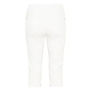 Damskie jeansy slim KAFFE Zelina Capri image-5