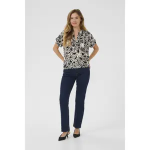 T-shirt de mulher KAFFE Ano image-2