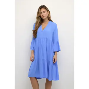 Klänning för kvinnor KAFFE Marianah Amber image-3