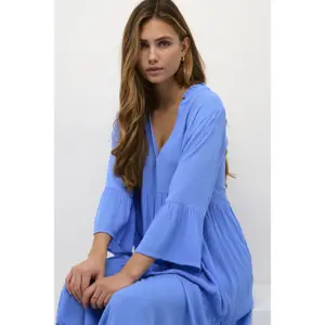 Klänning för kvinnor KAFFE Marianah Amber image-5