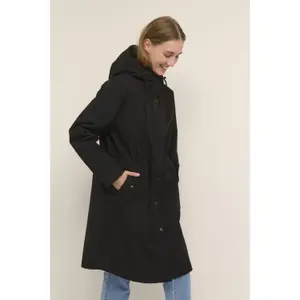 Casaco comprido para mulher KAFFE Sina image-4