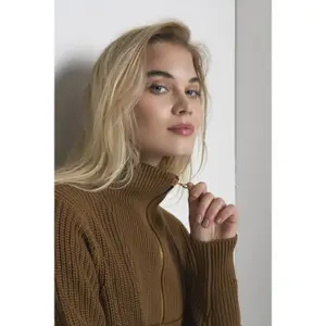 Robe pull en tricot femme KAFFE Lioa image-6