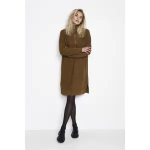 Robe pull en tricot femme KAFFE Lioa image-1