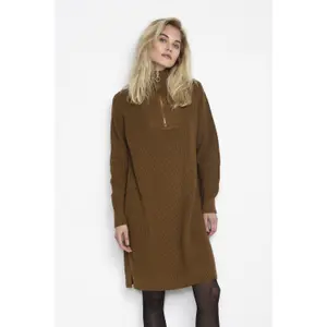 Robe pull en tricot femme KAFFE Lioa image-2
