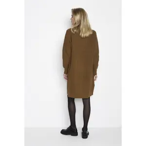 Robe pull en tricot femme KAFFE Lioa image-4