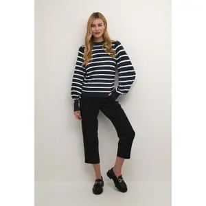 Women's striped sweater KAFFE Lizzy image-2
