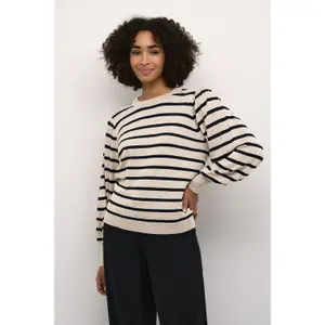 Pullover, gestreift, Frau KAFFE Lizzy image-1