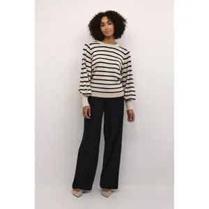 Pullover, gestreift, Frau KAFFE Lizzy image-2
