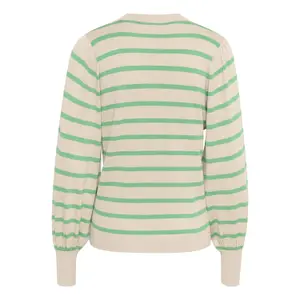 Camisola às riscas para mulher KAFFE Lizzy image-3
