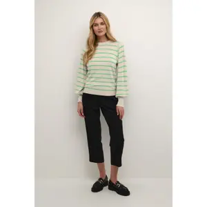 Camisola às riscas para mulher KAFFE Lizzy image-2