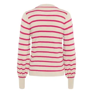Women's striped sweater KAFFE Lizzy image-3