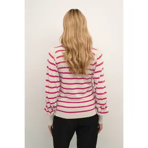 Women's striped sweater KAFFE Lizzy image-4