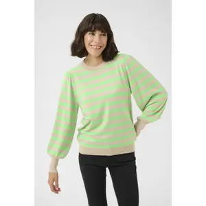Camisola às riscas para mulher KAFFE Lizzy image-2