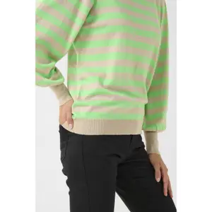 Camisola às riscas para mulher KAFFE Lizzy image-5
