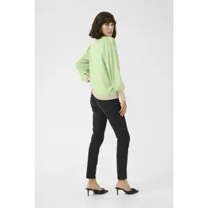 Camisola às riscas para mulher KAFFE Lizzy image-4